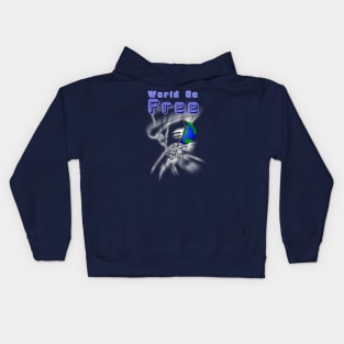 World Be Free Kids Hoodie